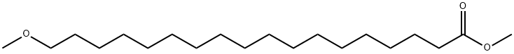 18-Methoxyoctadecanoic acid methyl ester结构式
