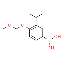 4-(Methoxymethoxy)-3-(1-methylethyl)phenylboronic acid结构式