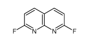 2,7-difluoro-1,8-naphthyridine结构式