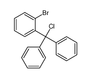 1-bromo-2-[chloro(diphenyl)methyl]benzene Structure