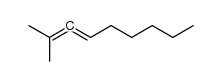 2-Methyl-2,3-nonadiene结构式