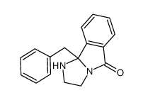 9b-benzyl-1,2,3,9b-tetrahydro-imidazo[2,1-a]isoindol-5-one结构式