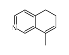 8-methyl-5,6-dihydroisoquinoline结构式