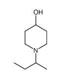 4-Piperidinol, 1-(1-methylpropyl)- (9CI) structure