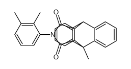 (15R,19R)-17-(2,3-dimethylphenyl)-1-methyl-17-azapentacyclo[6.6.5.02,7.09,14.015,19]nonadeca-2,4,6,9,11,13-hexaene-16,18-dione (non-preferred name) Structure