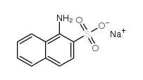 sodium 1-aminonaphthalene-2-sulfonate结构式