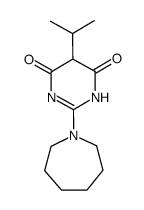 2-azepan-1-yl-5-isopropyl-1H-pyrimidine-4,6-dione结构式