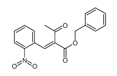 benzyl 2-[(2-nitrophenyl)methylidene]-3-oxobutanoate结构式