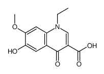 1-ethyl-6-hydroxy-7-methoxy-4-oxo-1,4-dihydro-quinoline-3-carboxylic acid Structure