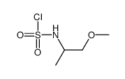 N-(1-methoxypropan-2-yl)sulfamoyl chloride结构式