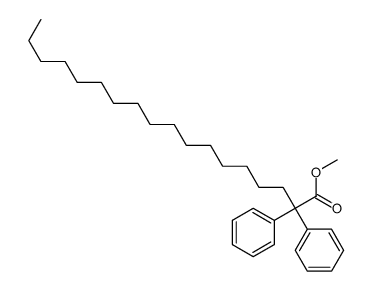 methyl 2,2-diphenyloctadecanoate结构式