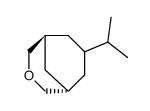 (1S,5S)-7-Isopropyl-3-oxa-bicyclo[3.3.1]nonane Structure