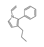 1-ethenyl-2-phenyl-3-propylpyrrole Structure
