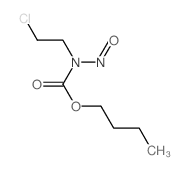 Carbamic acid,(2-chloroethyl)nitroso-, butyl ester (6CI,9CI) structure