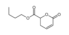 butyl 6-oxo-2,3-dihydropyran-2-carboxylate结构式