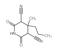 3,5-Piperidinedicarbonitrile,4-methyl-2,6-dioxo-4-propyl- picture