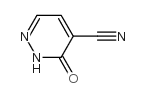 3-Oxo-2,3-dihydropyridazine-4-carbonitrile Structure