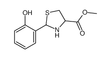 methyl 2-(2-hydroxyphenyl)-1,3-thiazolidine-4-carboxylate Structure