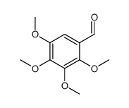 2,3,4,5-tetramethoxybenzaldehyde Structure