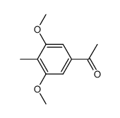 1-(3,5-dimethoxy-4-methyl-phenyl)-ethanone Structure