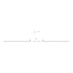 2-[ethyl[2-(stearoylamino)ethyl]amino]ethyl stearate mono(ethyl sulphate) Structure