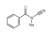 n-cyanobenzamide sodium salt Structure