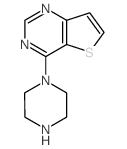 4-(Piperazin-1-yl)thieno[3,2-d]pyrimidine Structure