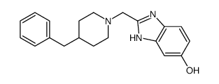 2-[(4-benzylpiperidin-1-yl)methyl]-3H-benzimidazol-5-ol Structure