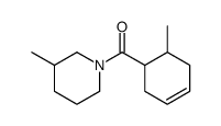 (6-methylcyclohex-3-en-1-yl)-(3-methylpiperidin-1-yl)methanone Structure