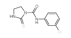 1-Imidazolidinecarboxamide,N-(3-chlorophenyl)-2-thioxo- picture