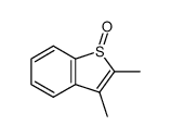 2,3-Dimethylbenzothiophene sulfoxide Structure