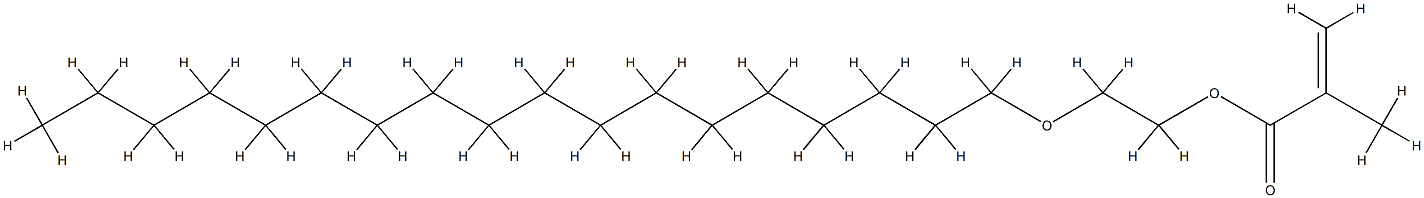 Poly(oxy-1,2-ethanediyl), .alpha.-(2-methyl-1-oxo-2-propenyl)-.omega.-hydroxy-, C16-18-alkyl ethers图片