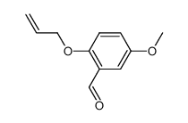 2-(allyloxy)-5-methoxybenzaldehyde Structure