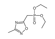 5-(diethoxyphosphorylmethyl)-3-methyl-1,2,4-oxadiazole Structure