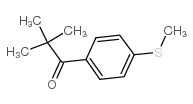 2,2-DIMETHYL-4'-THIOMETHYLPROPIOPHENONE Structure