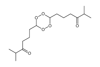 trans-3,6-bis(4-keto-5-methylhexyl)-1,2,4,5-tetroxane结构式