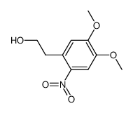 2-(4,5-dimethoxy-2-nitrophenyl)ethanol结构式