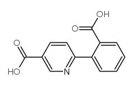 6-(2-Carboxyphenyl)-nicotinic acid结构式