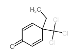 4-ethyl-4-(trichloromethyl)cyclohexa-2,5-dien-1-one picture