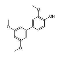 4-(3,5-dimethoxyphenyl)-2-methoxyphenol Structure