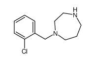 1-(2-Chlorobenzyl)homopiperazine Structure