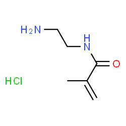 N-(2-氨基乙基)甲基丙烯酰胺盐酸盐结构式