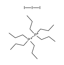 hexapropyldiphosphinium bis(triiodide) Structure