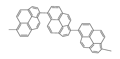 1,6-bis(6-methylpyren-1-yl)pyrene结构式
