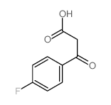 3-(4-氟苯基)-3-氧代丙酸结构式