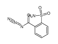 2-sulfamoyl-benzoyl azide Structure
