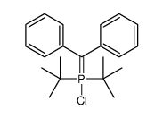 benzhydrylidene-ditert-butyl-chloro-λ5-phosphane Structure