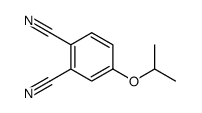 4-isopropoxyphthalonitrile结构式
