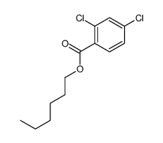 hexyl 2,4-dichlorobenzoate结构式