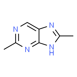 1H-Purine,2,8-dimethyl- (9CI)结构式